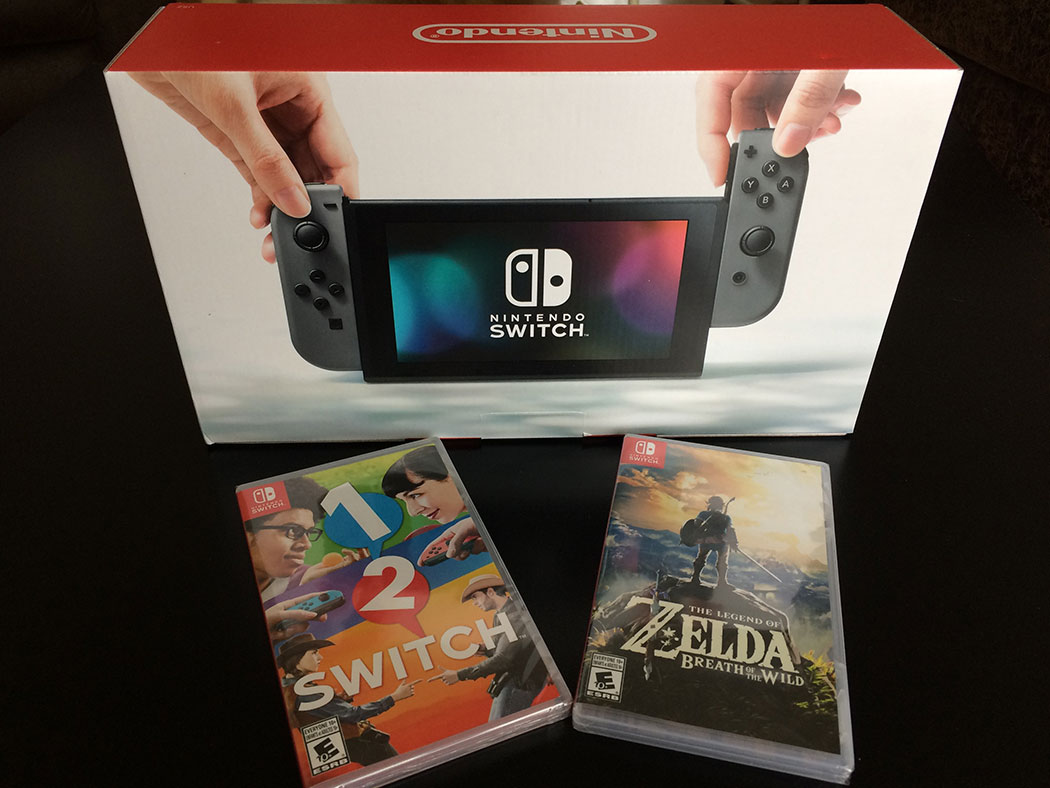 Nintendo Switch unboxing