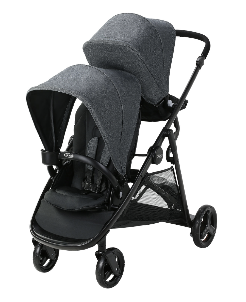 Tandem double stroller