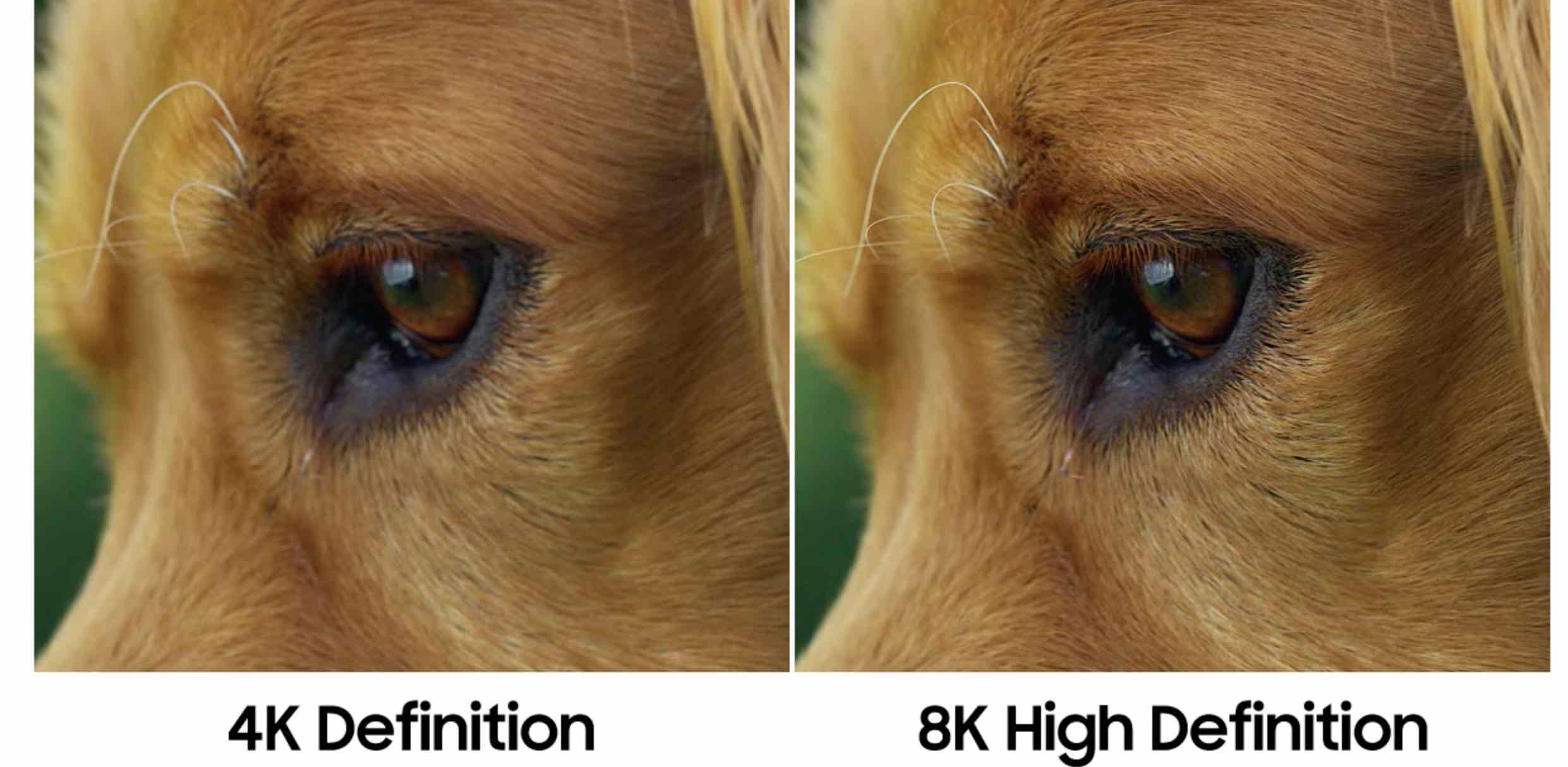 Samsung 8K TV resolution
