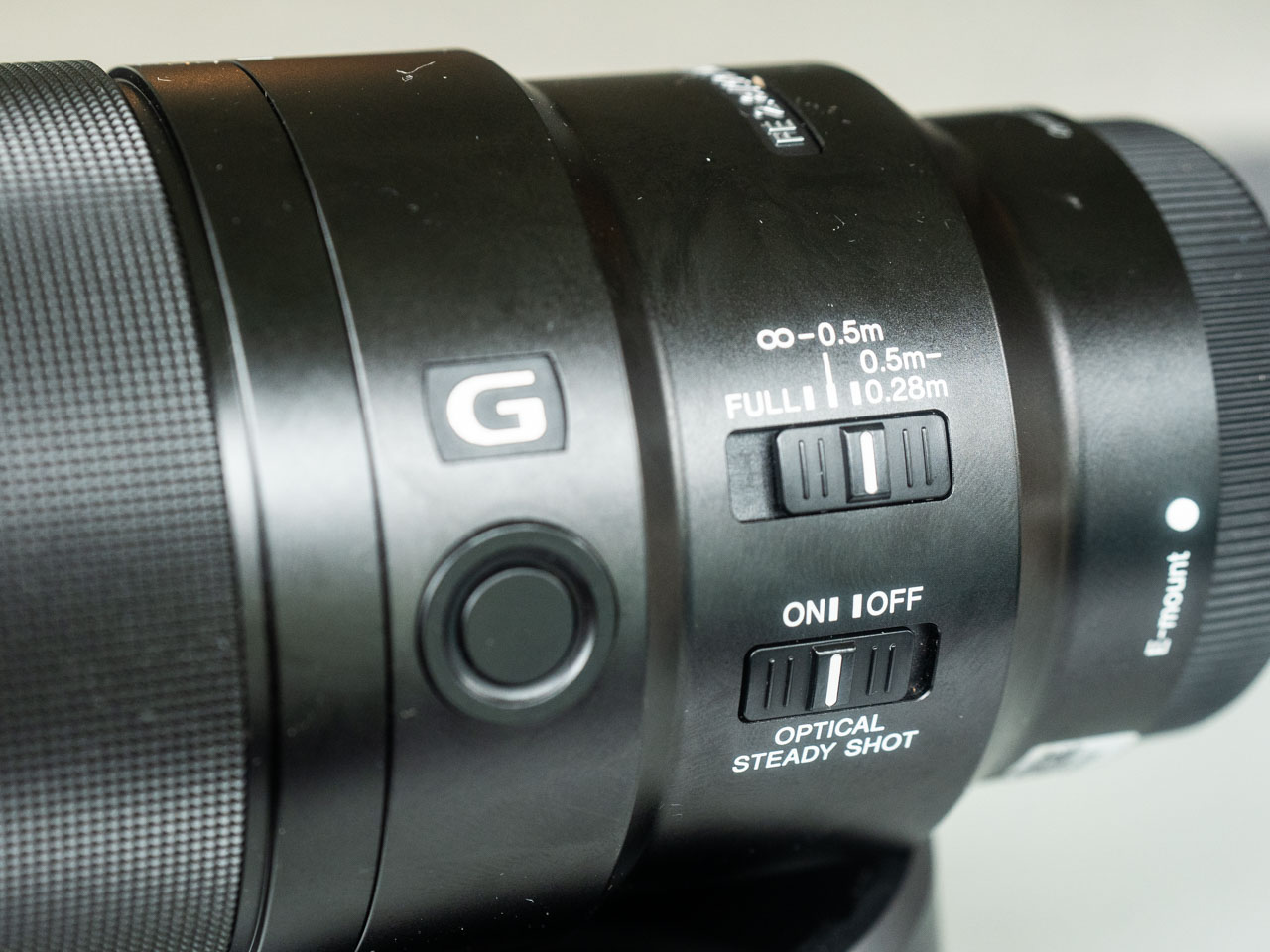 A photo of the Sony FE 90mm f/2.8 macro lens