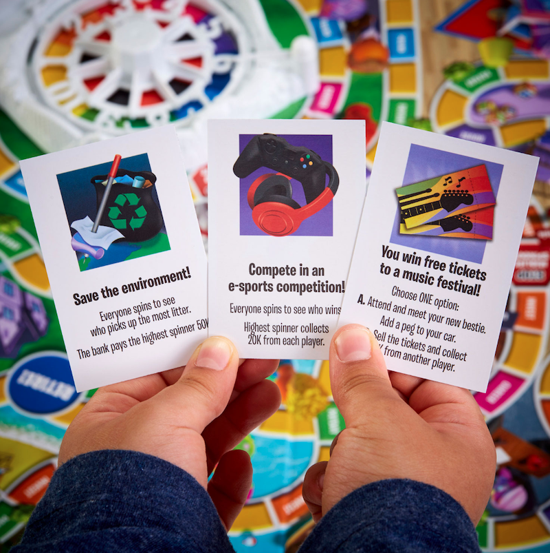 Cards in Game of Life