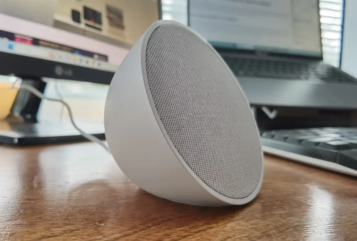 Amazon Echo Pop Close Up