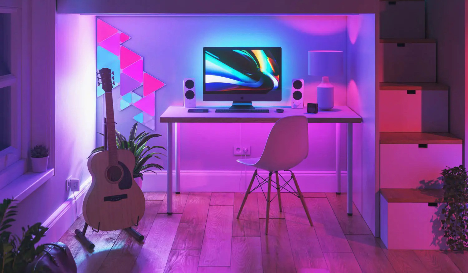 smart lights in dorm