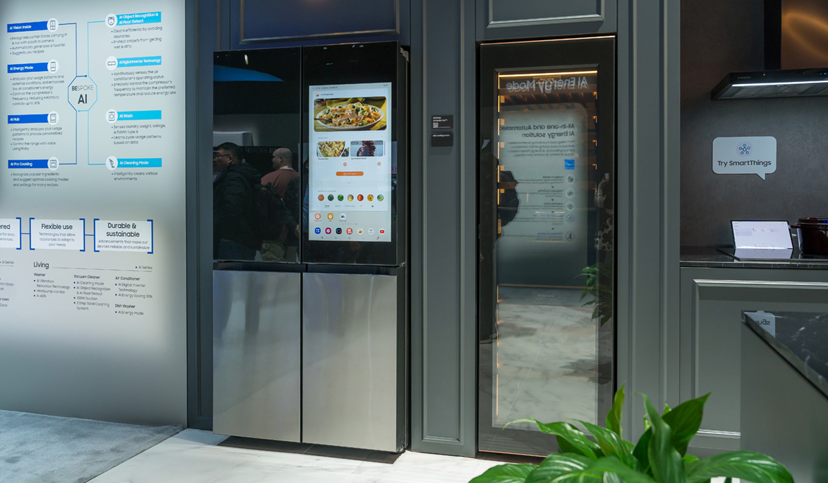 Réfrigérateur Bespoke Family Hub de Samsung