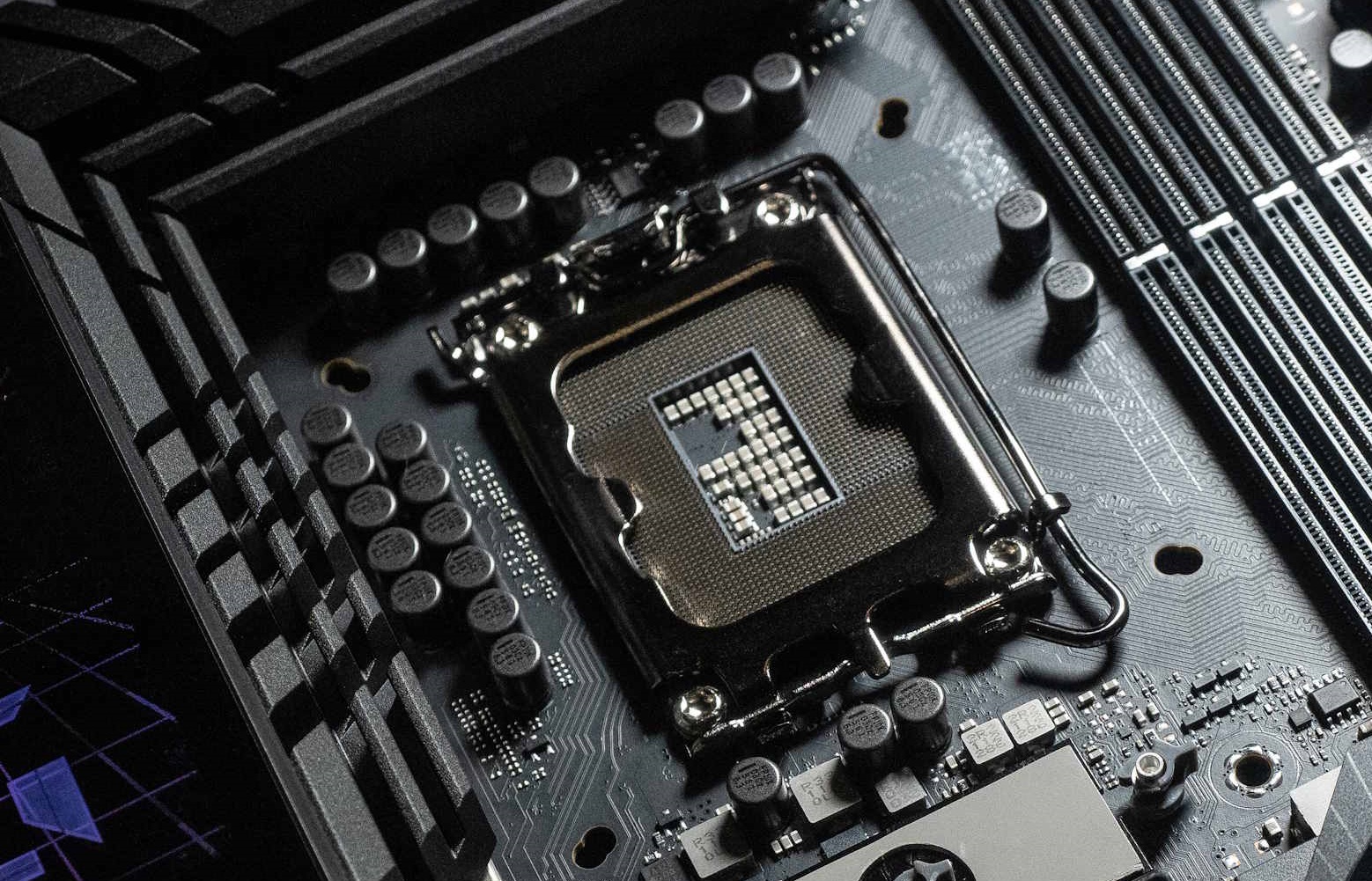 Featured Image - Cross-Section of ASUS ROG Z790 Motherboard