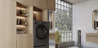 LG washer dryer combo lifestyle