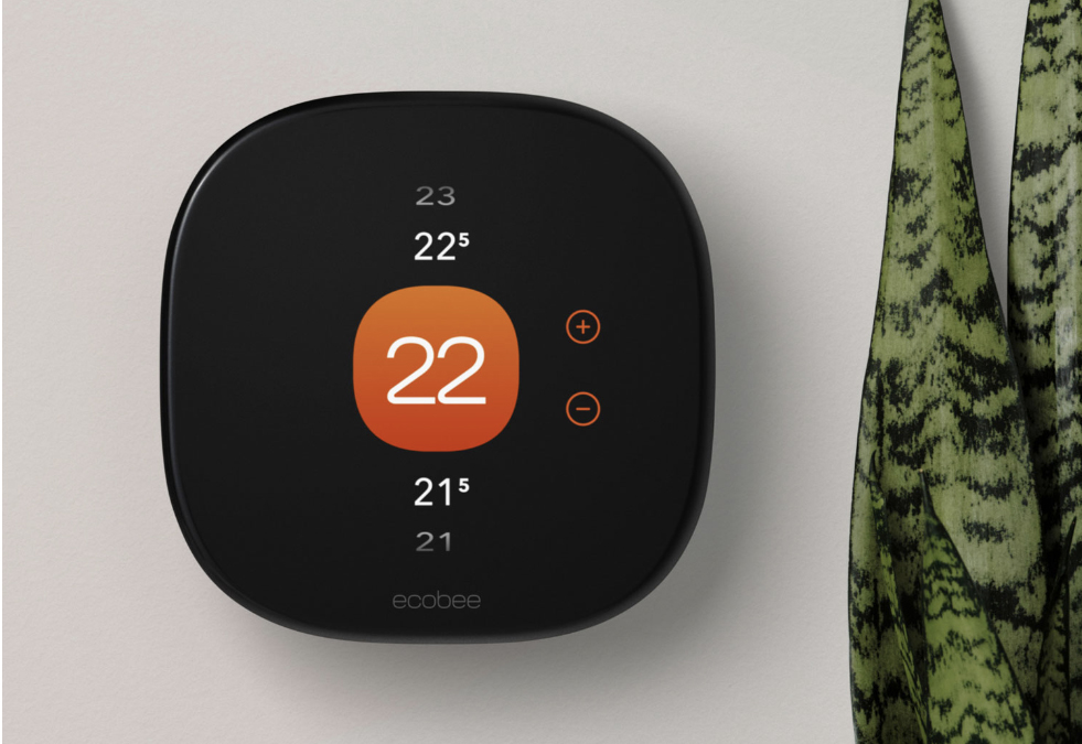 Thermostat intelligent Wi-Fi d'Ecobee