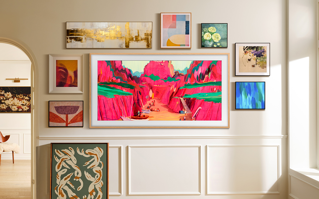 Samsung Frame Pro TV lifestyle image